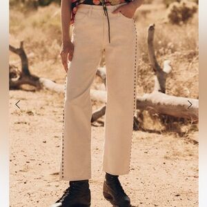 The GREAT studded Billy jeans